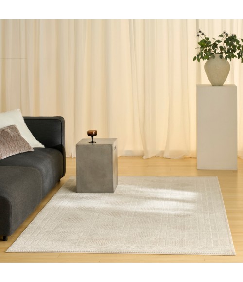 Nourison Home Nordic Ivory Beige NRC06 5 ft. X 7 ft. Rectangle Rug