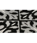 Nourison Aloha Black White ALH34 7’10” Round Rug