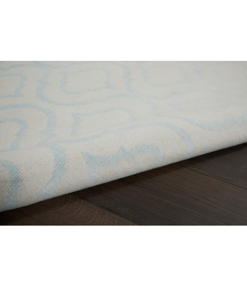 Nourison Jubilant Area Rug JUB19-Ivory/Blue