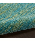 Nourison Essentials Blue Green Area Rug NRE01-Blue Green