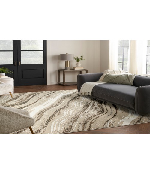Nourison Eco-Friendly Beige Grey Rug ECO05 9 ft. X 12 ft. Rectangle - Rugs Town Nourison Eco-Friendly Beige Grey ECO05 9 ft. X 12 ft. Rectangle Rug