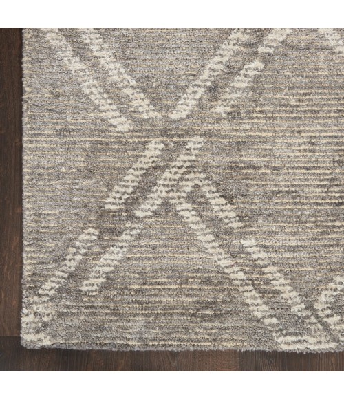 Nourison Venosa Area Rug VSN01-Grey/Ivory