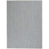 Nourison Courtyard - Cou01 Ivory Blue Area Rug 4 ft. X 6 ft. Rectangle