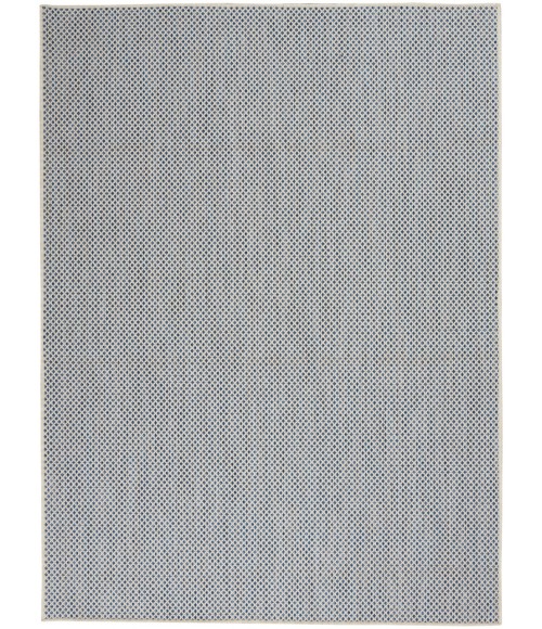 Nourison Courtyard Area Rug COU01-Ivory Blue
