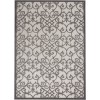 Nourison Aloha - Alh21 Grey Charcoal Area Rug 3 ft. 6 X 5 ft. 6 Rectangle