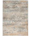 Michael Amini MA90 Uptown Area Rug UPT03-Beige/Aqua