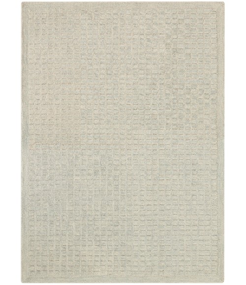 DKNY Pure Grids Light Blue PGR01 4 ft. X 6 ft. Rect. Rug