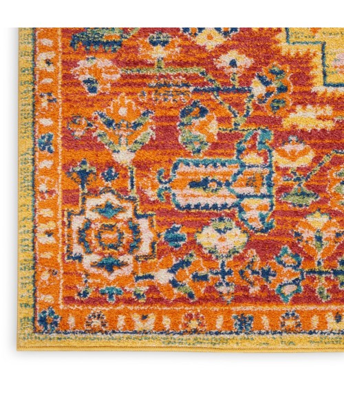 Nourison Allur Area Rug ALR04-Red Multicolor