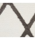 Nourison FEATHER SOFT Area Rug Nourison Feather Soft Area Rug FEA01-Ivory Charcoal