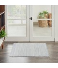 Nourison Interweave Light Blue IWV01 2 ft. X 3 ft. Rect. Rug