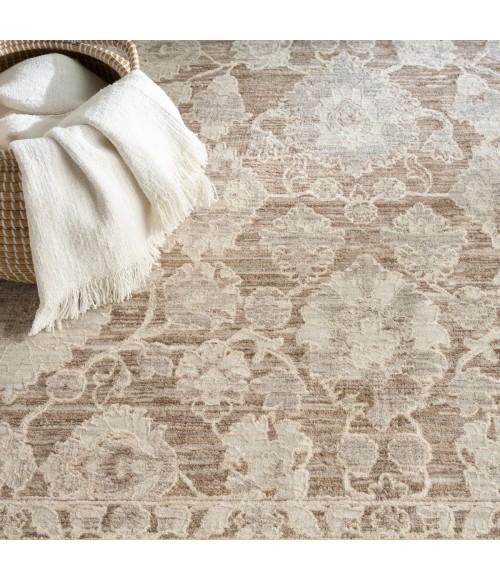 Nourison Shadows Ivory Mocha SHW03 4 ft. X 6 ft. Rect. Rug