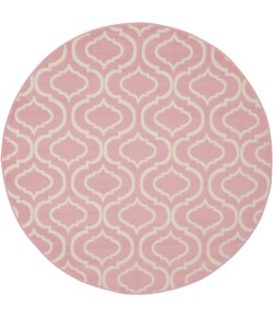 Nourison Jubilant - Jub19 Pink Area Rug 5 ft. 3 X Round