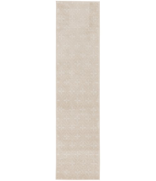 Nourison Home Nourison Essentials Ivory Beige NRE04 2 ft. 2 in. X 7 ft. 6 in. Rectangle Rug