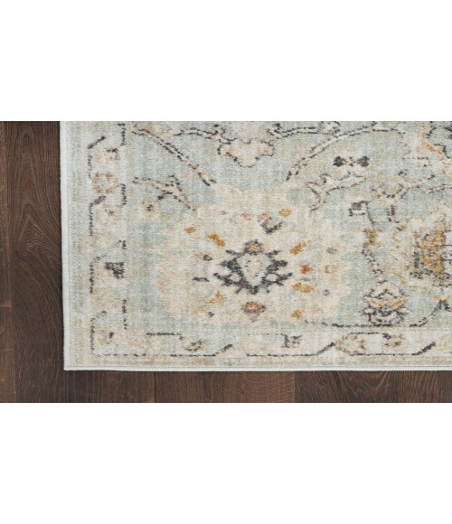 Nourison Oushak Home Mint OUS01 2 ft. 3 in. X 7 ft. 6 in. Rectangle Rug