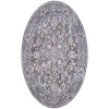 Nicole Curtis Machine Washable Series 1 Olive Ivory SR104 7 ft. 10 in. Round Rug