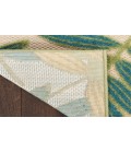 Nourison Aloha Green Multicolor ALH18 2 ft. X 6 ft. Rectangle Rug