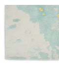 Prismatic Area Rug Nourison Prismatic Area Rug PRS26 Seafoam Gold 8'6" x 11'6"
