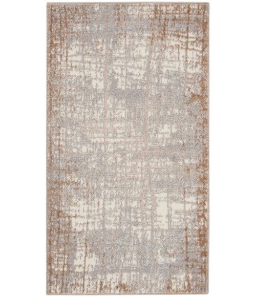 Calvin Klein Rush Area Rug CK950 Ivory/Taupe
