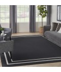 Nourison Nourison Essentials Area Rug Nourison Nourison Essentials Area Rug NRE02 Black Ivory