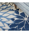 Nourison Aloha Area Rug ALH05 Blue/Multicolor