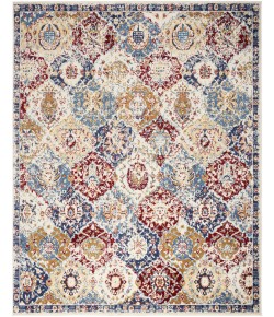 Nourison Grafix - Grf31 Blue Multicolor Area Rug 8 ft. 6 in. X 12 ft. Rectangle