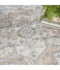 Nourison Astra Machine Washable Area Rug ASW12 Silver Grey