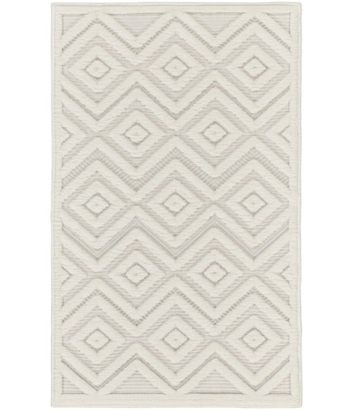 Nourison Versatile Ivory White NRV01 3 ft. X 5 ft. Rectangle Rug