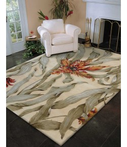 Nourison Tropics - Ts01 Ivory Area Rug 7 ft. 6 X 9 ft. 6 Rectangle