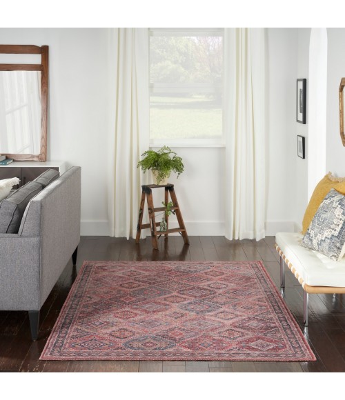 Nicole Curtis Machine Washable Series 1 Area Rug SR103 Multicolor 5' x 7'