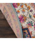 Nourison Passion Round Area Rug PSN22-Ivory/Multi