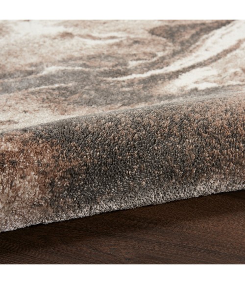 Kathy Ireland American Manor Area Rug AMR03 Ivory Mocha