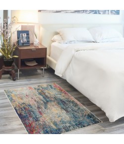 Nourison Celestial - Ces16 Multicolor Area Rug 3 ft. X 5 ft. Rectangle