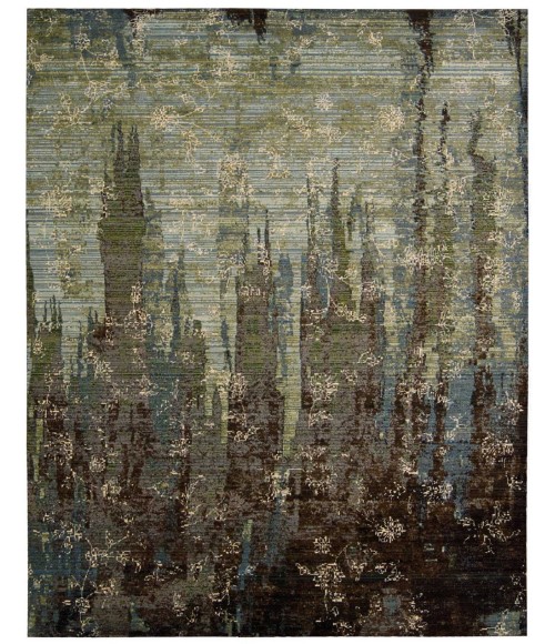 Nourison Rhapsody Area Rug RH006-Seaglass