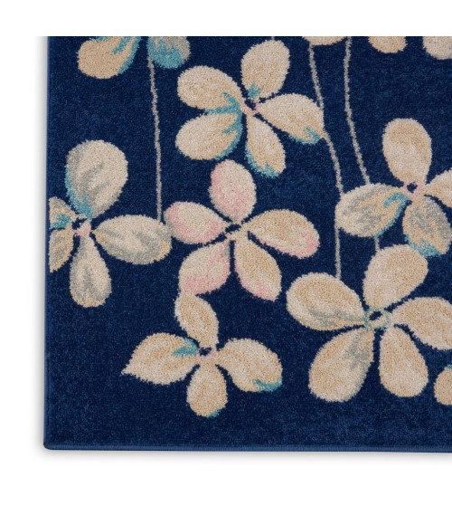 Nourison TRANQUIL Area Rug Nourison Tranquil Area Rug TRA04-Navy