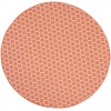Nourison Twist Reversible Coral TWS01 8 ft. X Round Rug