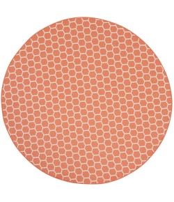 Nourison Twist Reversible Coral TWS01 8 ft. X Round Rug