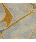 Nourison Symmetry Area Rug SMM05-Grey/Yellow