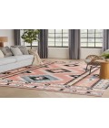 Nourison Washable Decor Ivory Multicolor Rug WSD04 7 ft. 10 in. X 10 ft. Rectangle - Rugs Town Nourison Washable Decor Ivory Multicolor WSD04 7 ft. 10 in. X 10 ft. Rectangle Rug