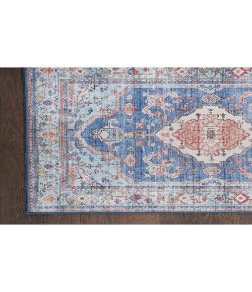 Nourison Fulton Blue FUL11 2 ft. X 3 ft. Rectangle Rug