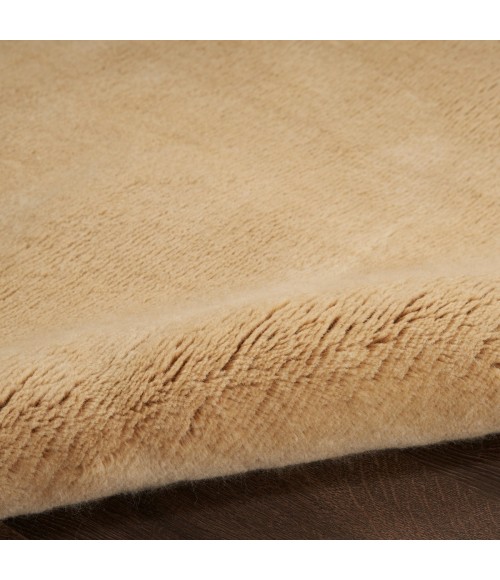 Nourison Plush Cloud Camel PLC01 8 ft. X 10 ft. Rect. Rug
