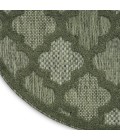 Nourison Home Easy Care Green NES01 4 ft. Round Rug