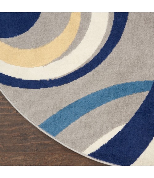 Nourison Grafix Area Rug GRF21-Grey