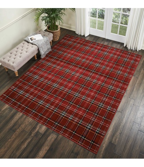 Nourison Grafix Area Rug GRF03-Red