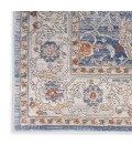 Nicole Curtis Series 4 Area Rug SR402 Light Blue Grey