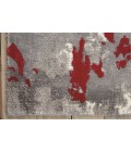 Nourison Twilight Area Rug TWI21 Grey/Red 8'6" x 11'6"