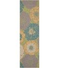 Nourison HOME & GARDEN Area Rug Nourison Home & Garden Runner Area Rug RS021-Green
