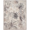Nourison Seaside - Sds02 Ivory Grey Area Rug 7 ft. 10 in. X 9 ft. 10 in. Rectangle