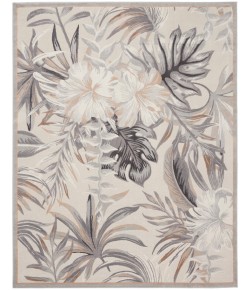 Nourison Seaside - Sds02 Ivory Grey Area Rug 7 ft. 10 in. X 9 ft. 10 in. Rectangle