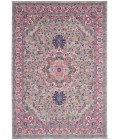 Nourison Passion Area Rug PSN20-Light Grey/Pink