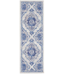 Nourison Whimsicle - Whs14 Ivory Blue Area Rug 2 ft. X 8 ft. Rectangle